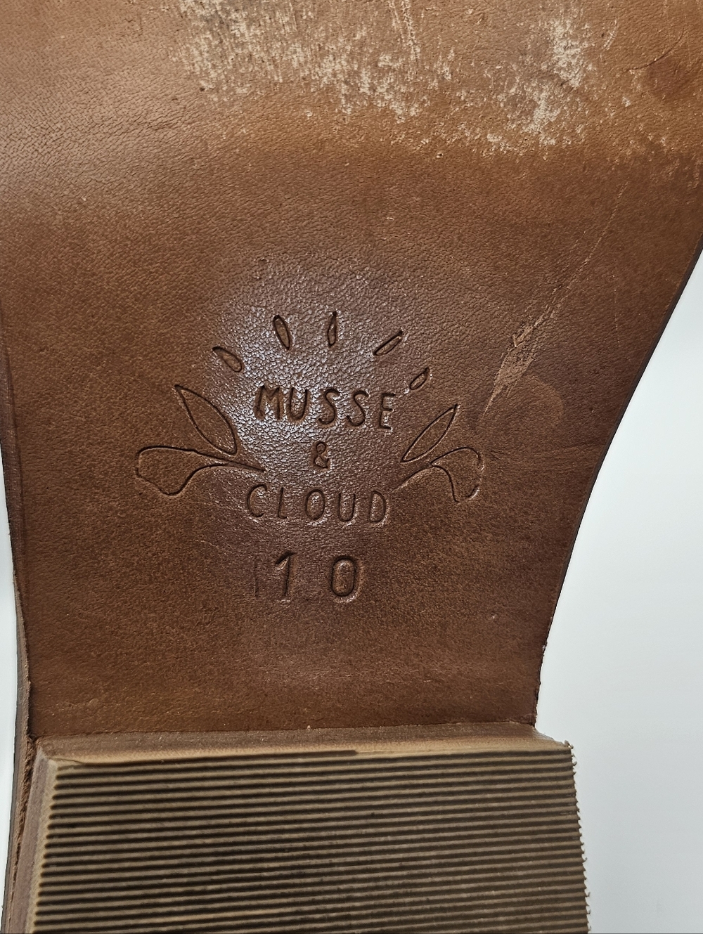 Musse & Cloud "Coolise" laser-cut leather ankle booties 10 - Picture 13 of 13
